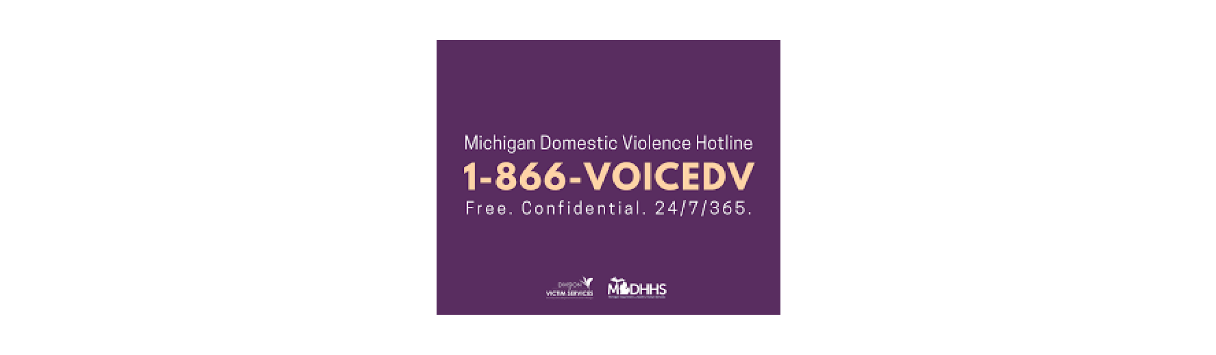 MI Domestic Violence Hotline - Featured Image